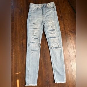 American Eagle jeans, high-rise